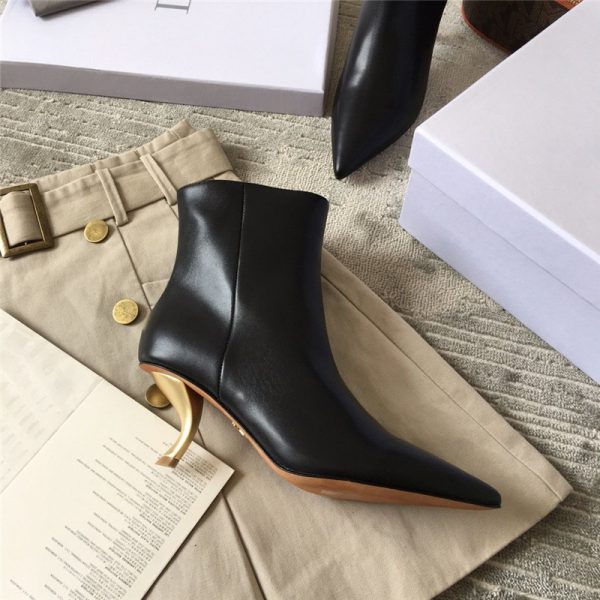 Christian Dior Tartan Ankle & Booties Boots - Image 3