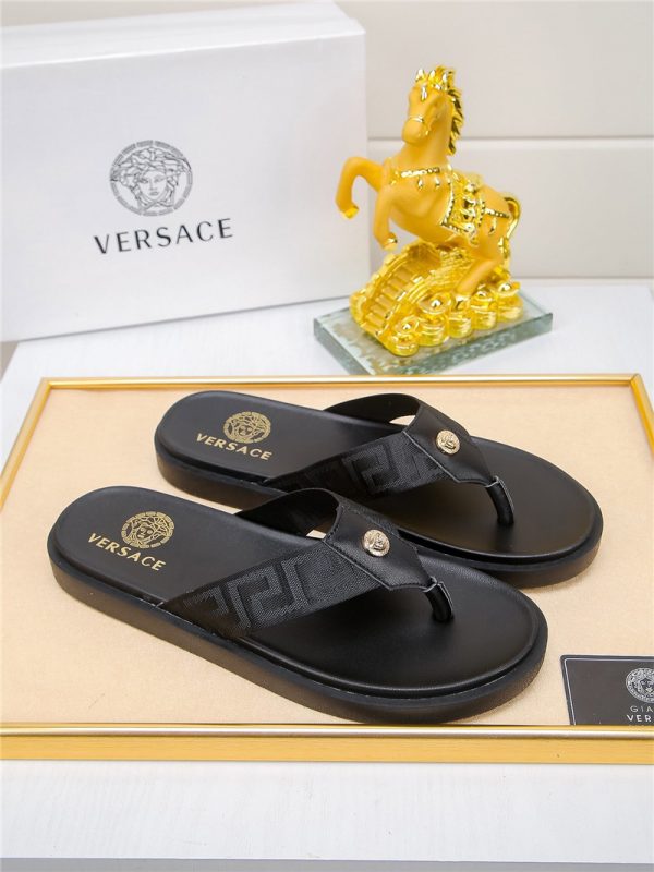versace slippers mens