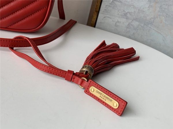 ysl lou camera bag red - Image 8