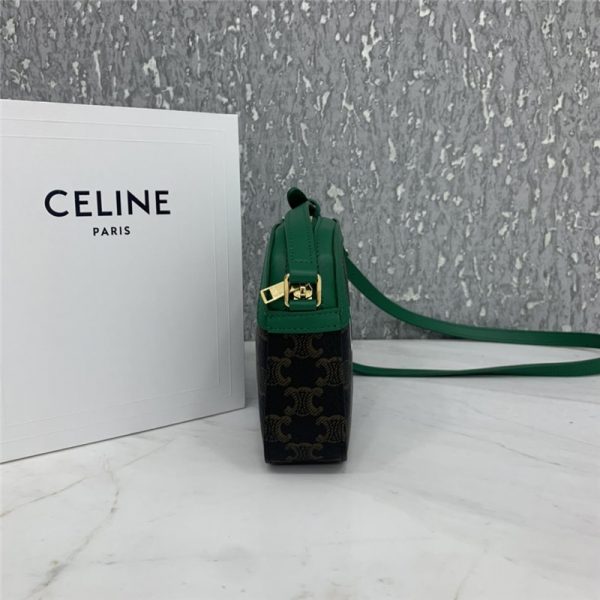 celine small camera bag in triomphe canvas - Image 7