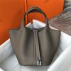 picotin lock hermes gray