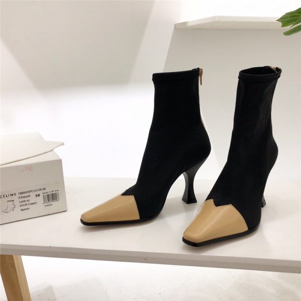 celine high heel booties - Image 5