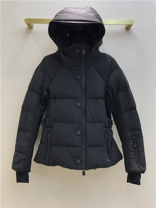 black moncler jacket