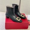 roger vivier belle vivier suede boots