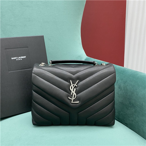ysl loulou bag black