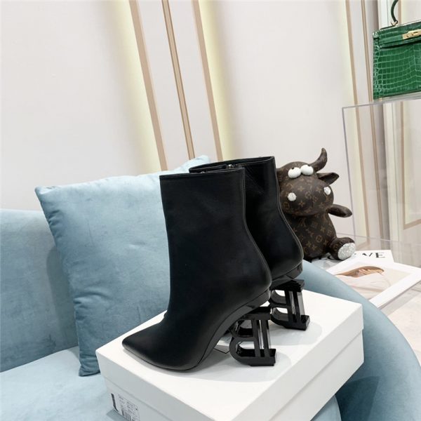 Balmain pointed toe B heel boots - Image 5