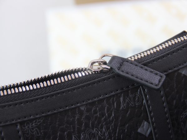 Mcm New Underarm Bag Black - Image 8