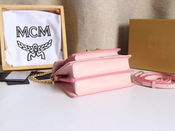 Mcm Mini Organ Bag Pink - Image 4