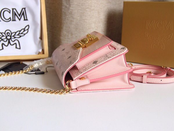 Mcm Mini Organ Bag Pink - Image 5
