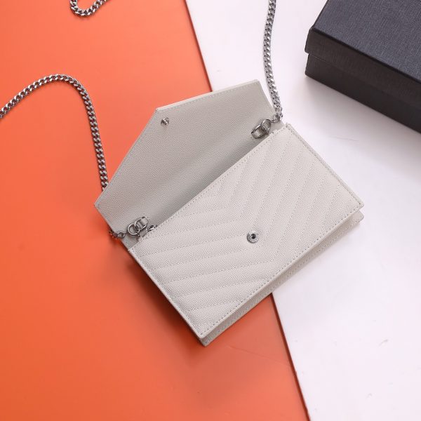 YSL Yves Saint Laurent Woc Small Envelope Bag - Image 10
