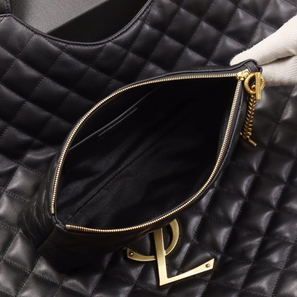 YSL Yves Saint Laurent ICARE tote bag Black - Image 7