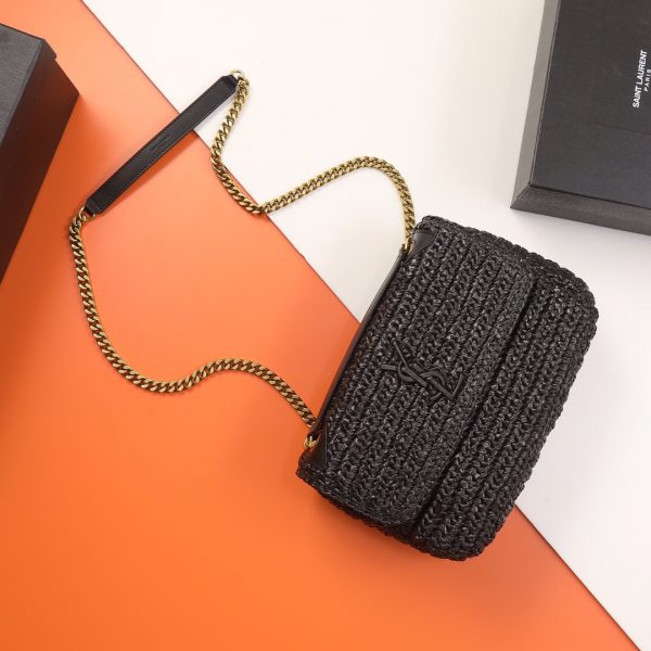 YSL Yves Saint Laurent Niki Woven Bag medium Black