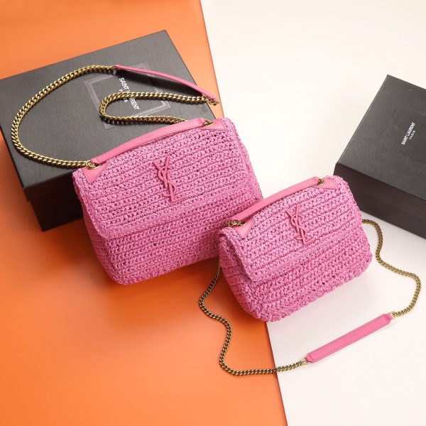 YSL Yves Saint Laurent Niki Woven Bag