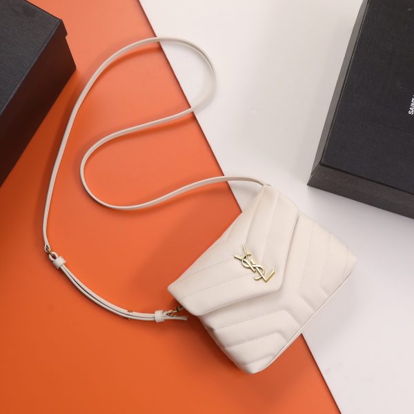 YSL Yves Saint Laurent LOULOU mini version crossbody bag