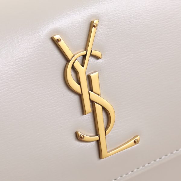 YSL Yves Saint Laurent ?????? Invincible Classic Bag White - Image 5