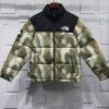 STITCHING CONTRAST HORSEHAIR DOWN PADDED JACKET REPLICA