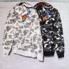 A BATHING APE BAPE SHARK 1ST CAMO DOUBLE HOODIE