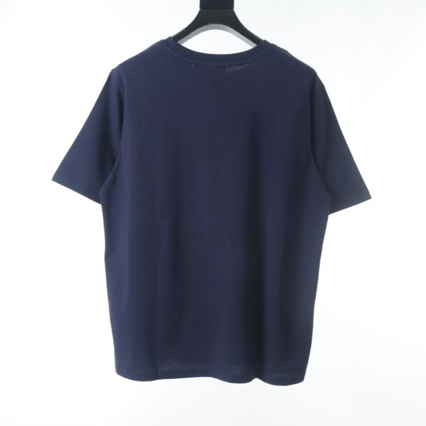 GUCCI vertical stripe double G webbing print short-sleeved T-shirt - Image 8