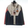 GUCCI 22FW Pineapple Embroidered Zipper Pocket Hooded Windbreaker Jacket