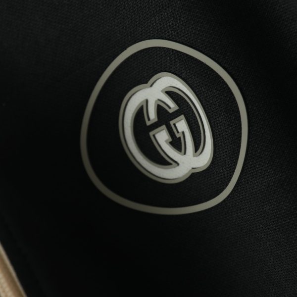 GUCCI color stripe webbing zipper suit jacket - Image 4