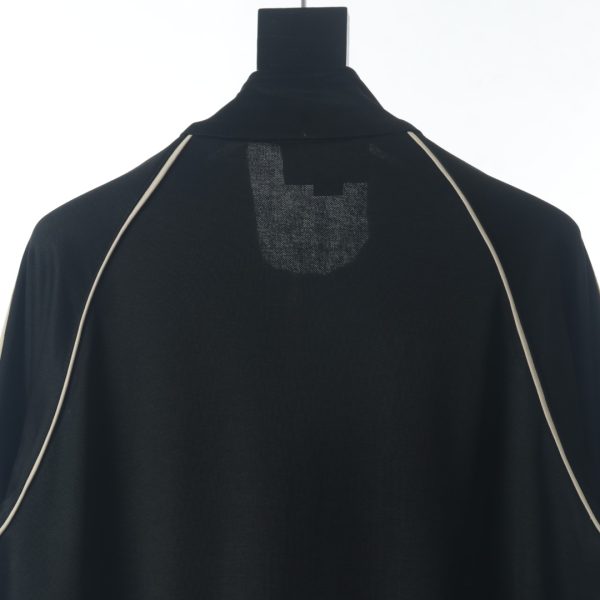 GUCCI color stripe webbing zipper suit jacket - Image 7