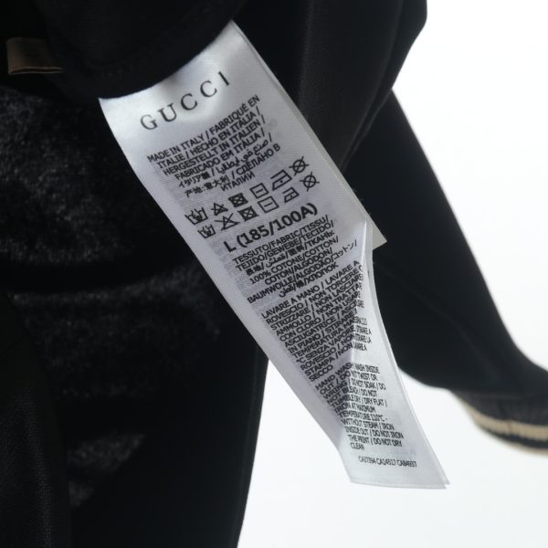 GUCCI color stripe webbing zipper suit jacket - Image 8