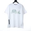 Palm Angels 2020FW Broken Bear Short Sleeve T-Shirt