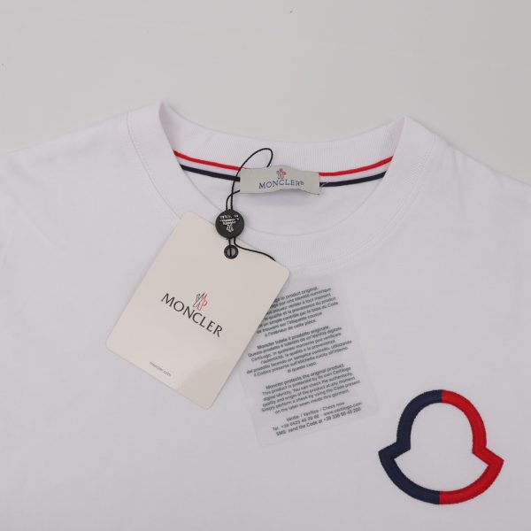 MONCLER Embroidered logo short-sleeved T-shirt - Image 8