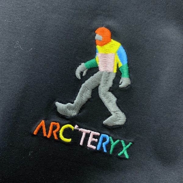 ARCTERYX Archeopteryx 2023 spring and summer casual business embroidery logo short-sleeved T-shirt - Image 6