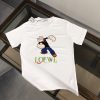 LOEWE 2023 new launch counter series cotton T-shirt! new design inspiration