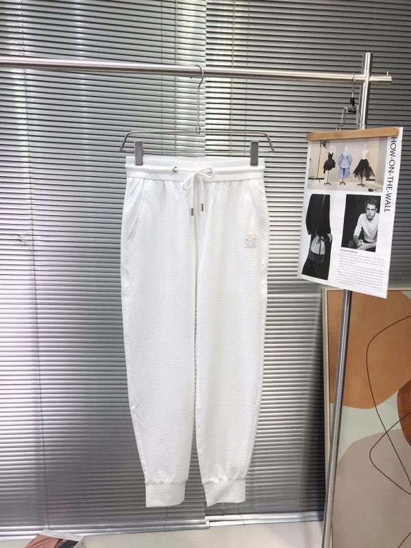 Loewe 2023 summer thin new product. Made to order high quality stylish casual pants. super versatile - Image 3