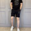 [LOEWE] 2023 new men's short-sleeved shorts suit