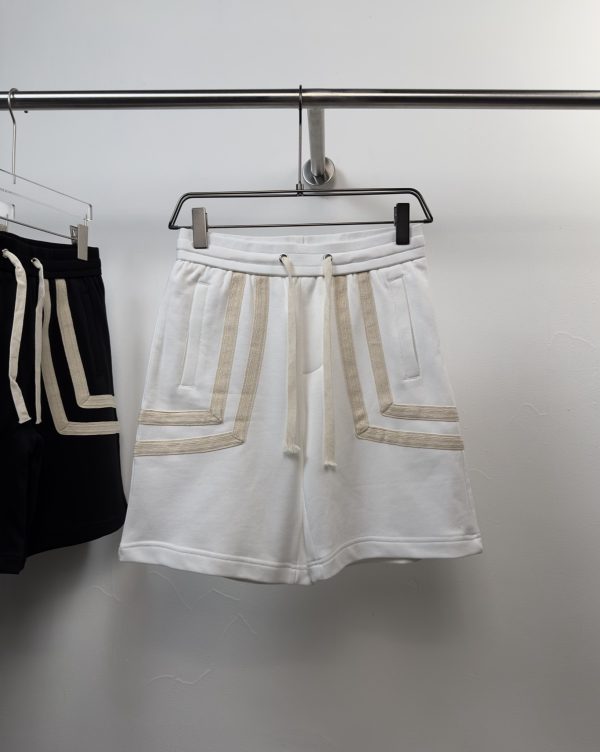 Loewe 2023 spring and summer new casual shorts! The high-energy style that must not be missing in this season's wardrobe! Ribbon workmanship is very careful - Image 2