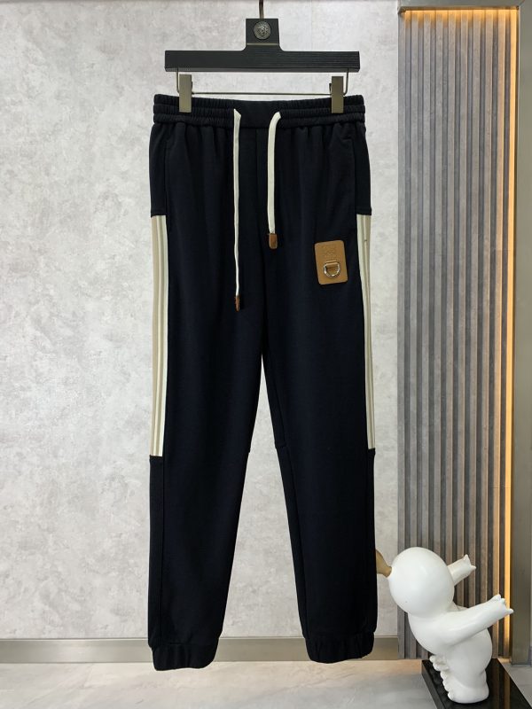 Loewe 2023SS new logo sports casual pants, customized original exclusive fabric