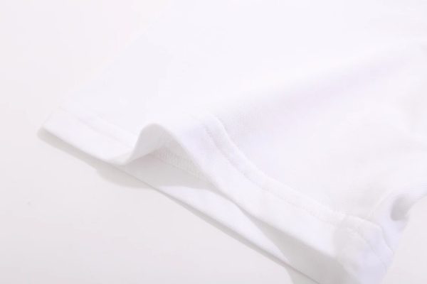 Loewe, Loewe 23ss embroidered Logo back print couple short-sleeved T-shirts. High-end minimalist style that never gets tired of looking at white, two-color three-dimensional embroidery puppy ? - Image 16