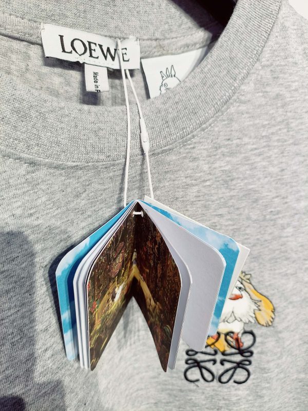 Hal moving castle short sleeve # LOEWE # Exclusive custom weaving and dyeing pure cotton material has a great texture - Image 8