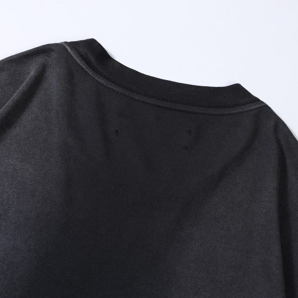 AMIRI 23SS new style flocking letter print short-sleeved Tee - Image 7