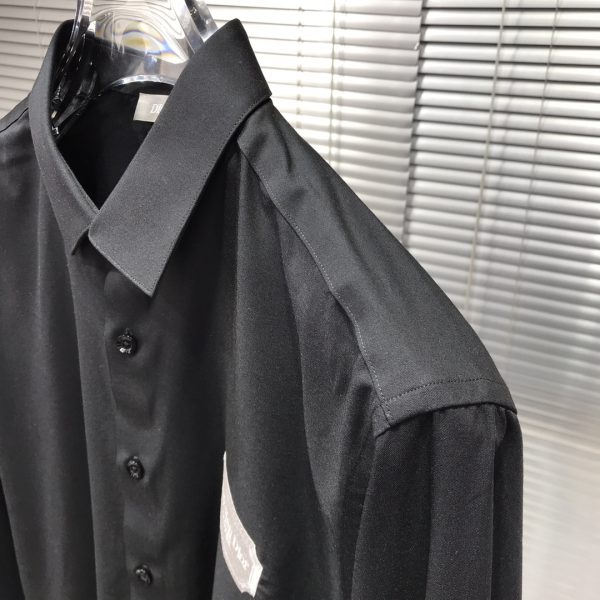 Dior 23 men's shirt, business casual slim fit long-sleeved shirt! A must-have for all men, for business or leisure! Limited new style - Image 8