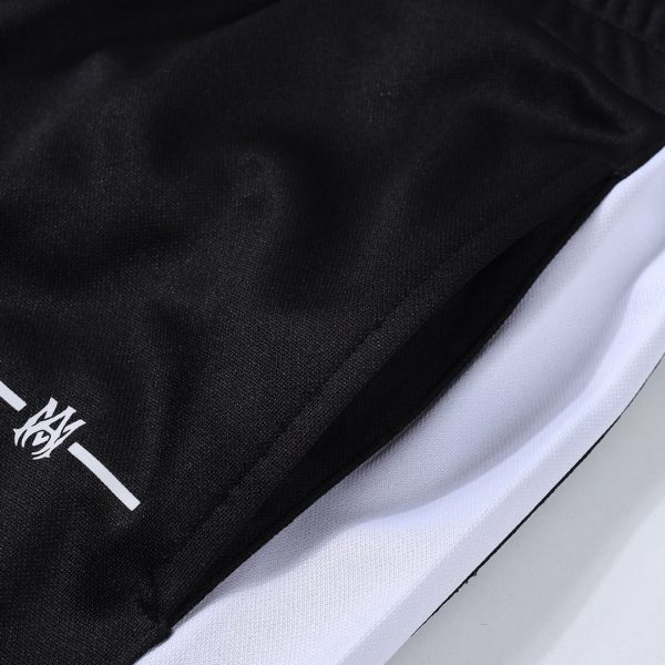 Amiri 23SS new black and white color matching sports suit trousers - Image 5