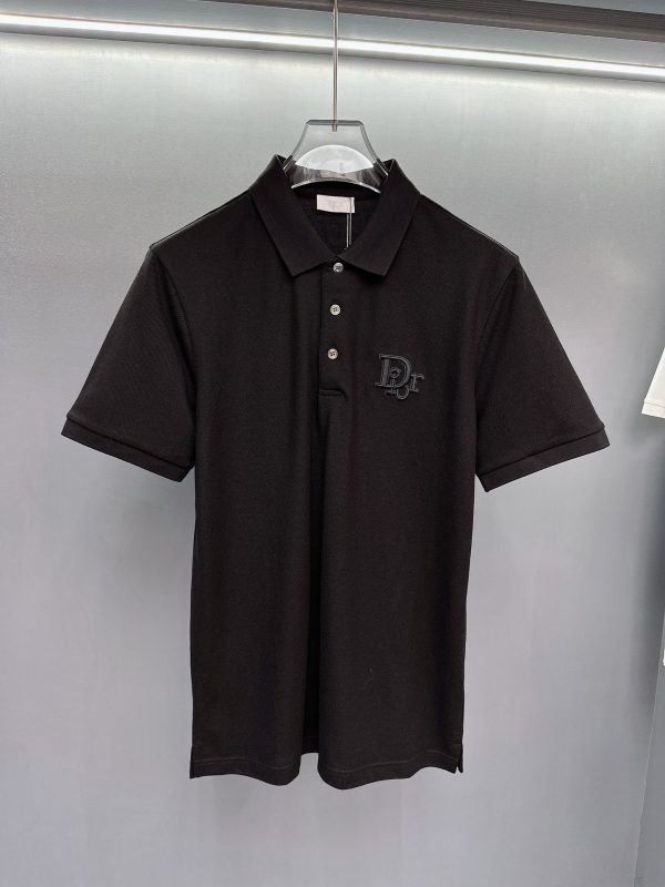 Dior 2023ss classic fashion lapel Polo shirt short sleeves Trading company channel orders, official website simultaneous sale, simple atmosphere, fashionable and versatile