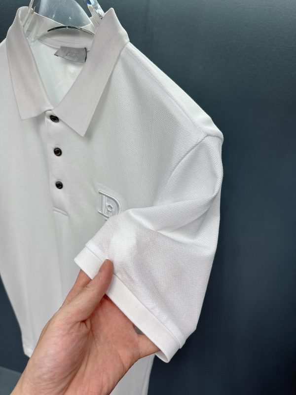 Dior 2023ss classic fashion lapel Polo shirt short sleeves Trading company channel orders, official website simultaneous sale, simple atmosphere, fashionable and versatile - Image 9
