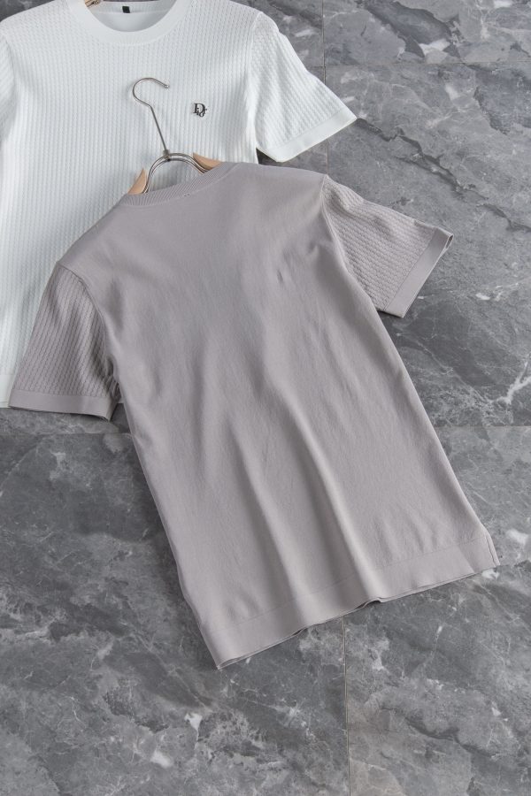 The texture of Dior impresses you! The summer icy yarn crew neck shirt that has been praised and repurchased by countless old customers - Image 10