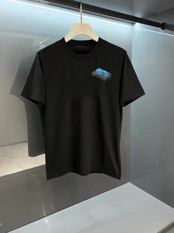 Dior 2023 spring and summer chri*tian di*r atelier print logo silhouette short-sleeved T-shirt - Image 9