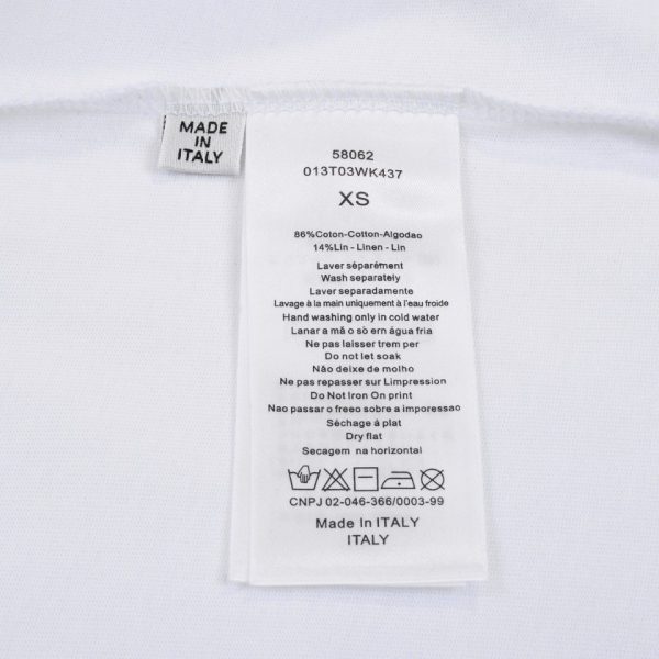 DIOR CD letter blue and white color stripes, five-star printed logo, exquisite upgrade, inspired by the retro original fabric in the 1980s, custom-made 230 grams of the same cylinder dyed fabric, very comfortable to the touch - Image 14