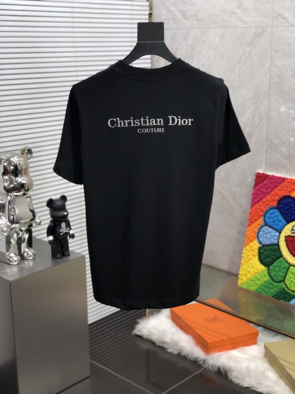 Dior? SS spring and summer new short-sleeved T-shirts, available at counters at the same time, imported pure cotton fabrics for customers, comfortable and breathable - Image 18