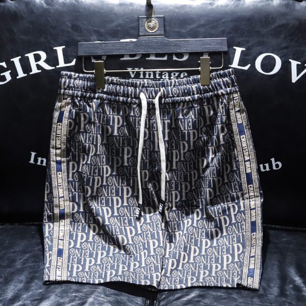 Brand [DIOR] 23ss spring and summer new men's fashion casual shorts high-quality custom original fabric - Image 8