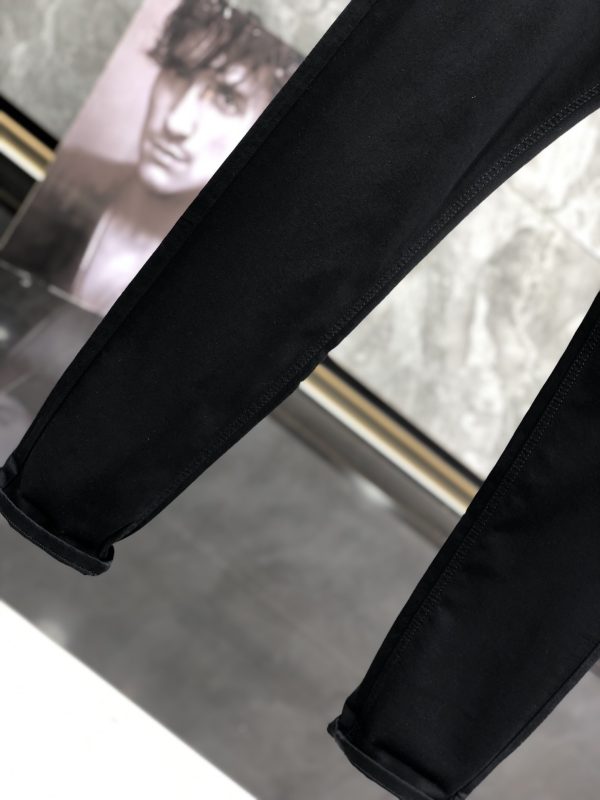 Dior Exclusive Backdrops! high quality! Non-market currency! 2023 spring and summer new hot style jeans, imported custom fabrics, classic version, classic jeans color, - Image 10