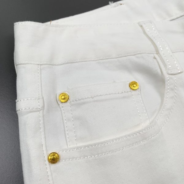 CELINE 2023 spring and summer new men's jeans The fabric has good elasticity. Exclusive sale, official website synchronization, fashion and elegance, heavy craft design - Image 7