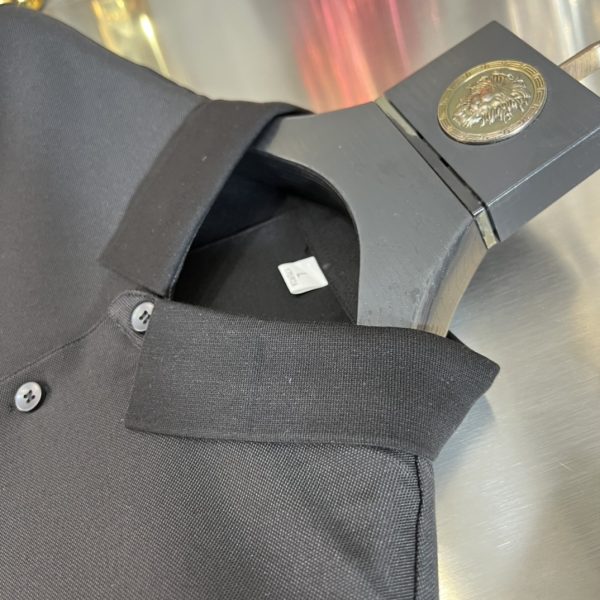Celine/ spring and summer new product three standard complete business version lapel short-sleeved polo shirt good product need not introduce too much see details counter size: M-3XL - Image 4