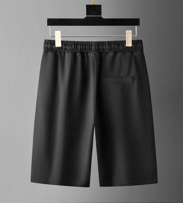Brand [CELINE] 2023 new men's short-sleeved shorts suit - Image 10